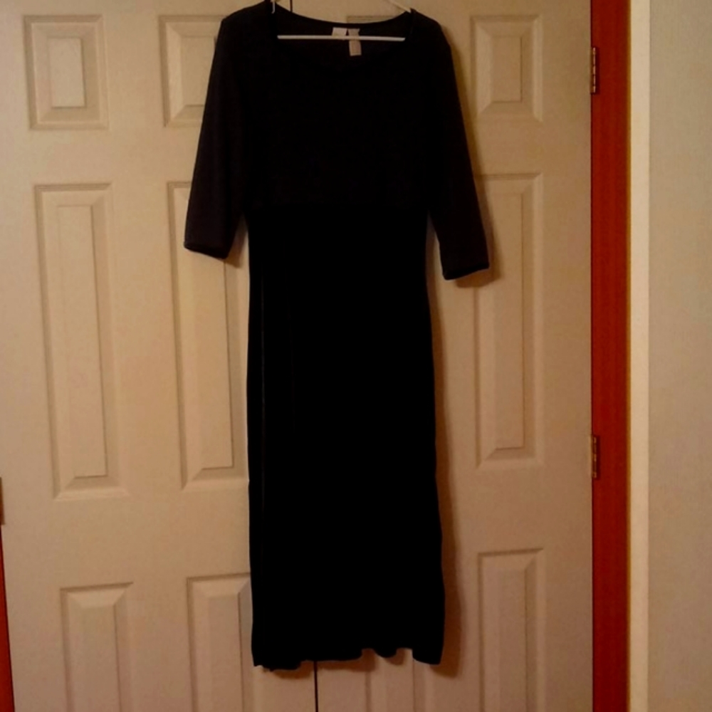 Gorgeous holiday or special event velvet maxi